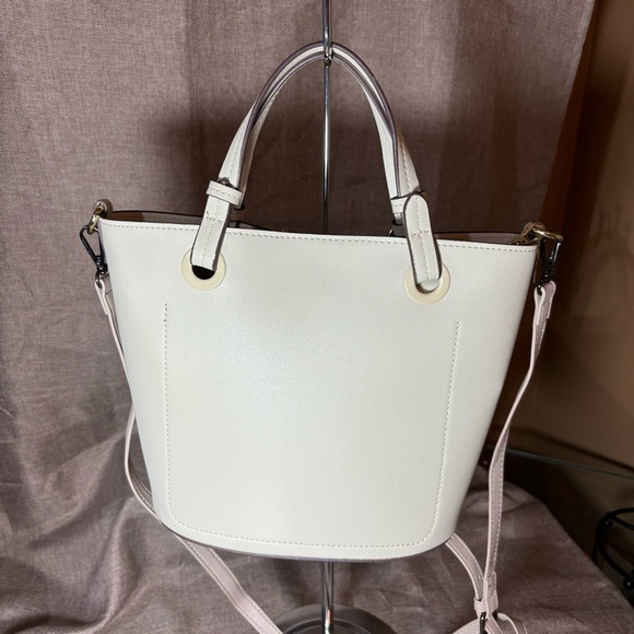 Nanette Lepore Shoulder Bag Tote Cream/Ivory NWOT - Picture 3 of 6